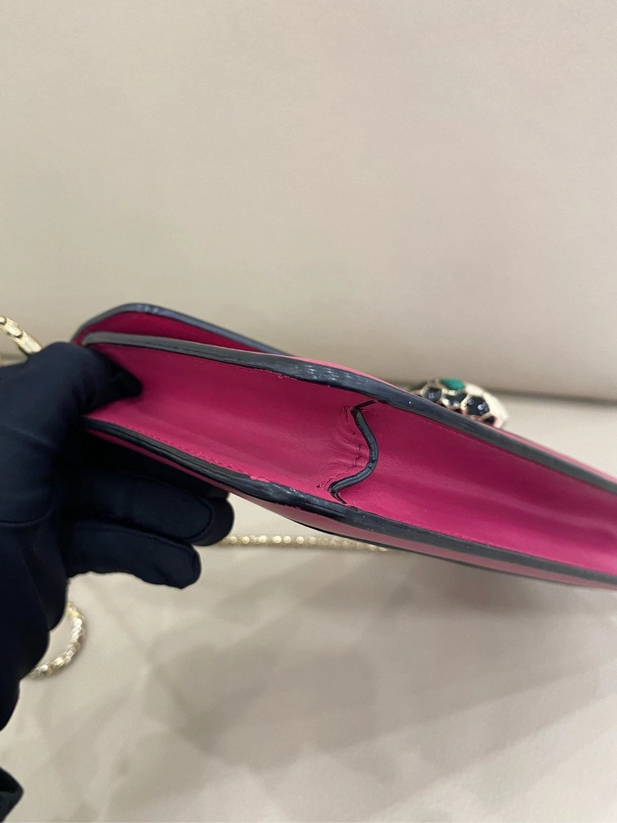 Bvlgari Serpenti PM Chain Crossbody Bag For Women