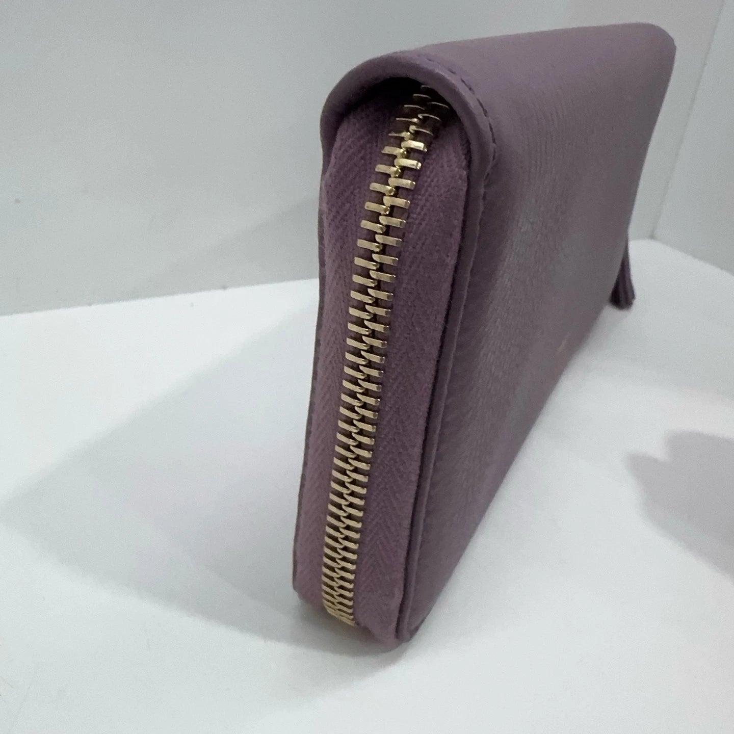 Gucci Light Purple Bamboo Limited Zip Long Wallet Clutch For Women
