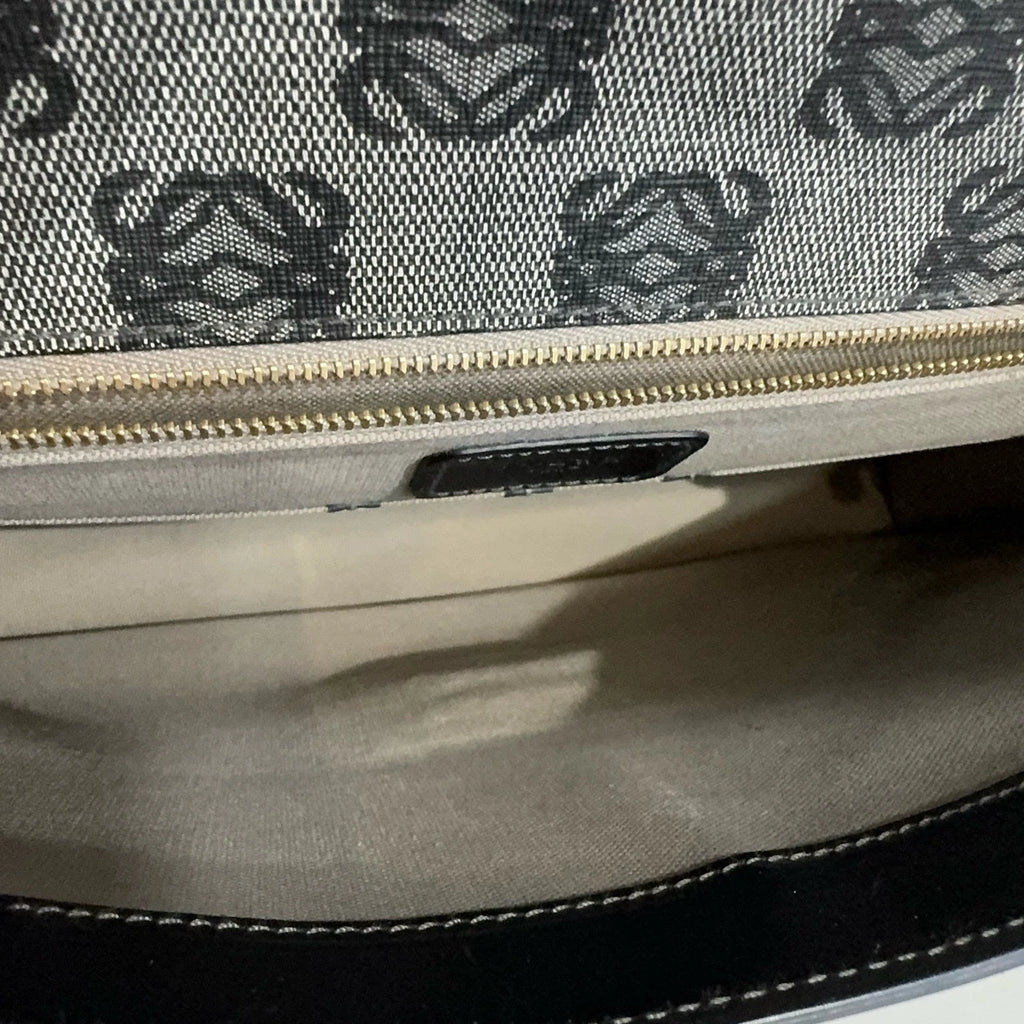 LOEWE Monogram Top Handle Handbag Briefcase For Women