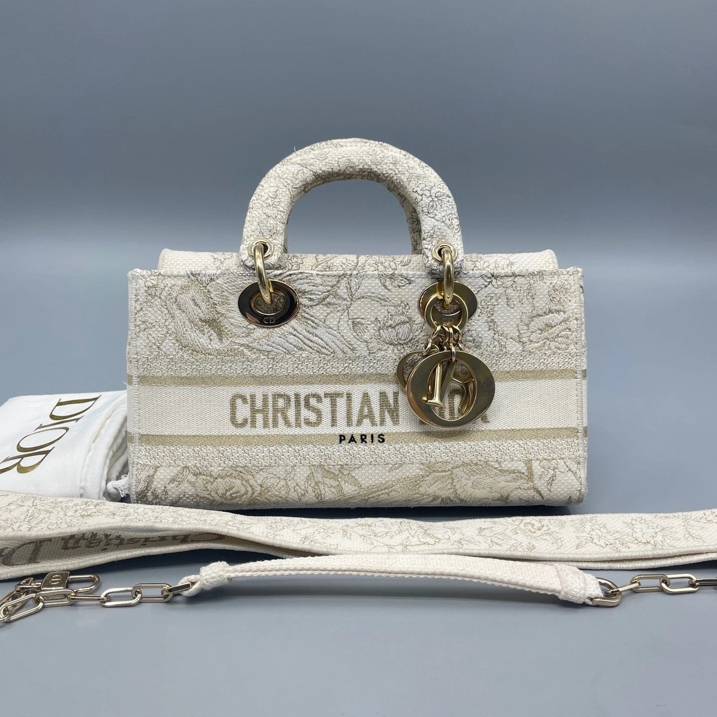 Authentic Dior Limited Zoo Lady Dior Handbag Crossbody Bag For Women