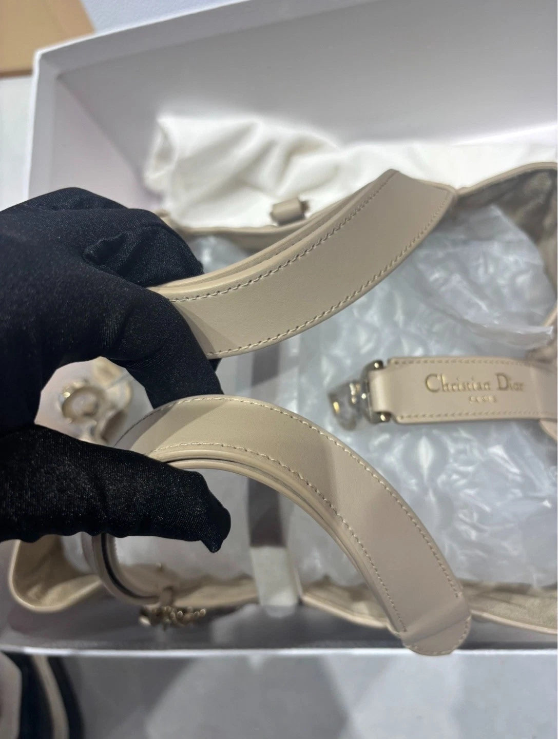 Dior Beige Medium Tote Handbag Bucket Bag For Women