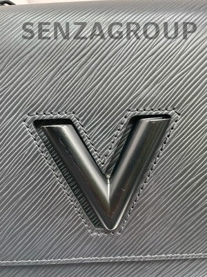 Louis Vuitton Twist Medium SoBlack Epi Leather Shoulder Crossbody Bag