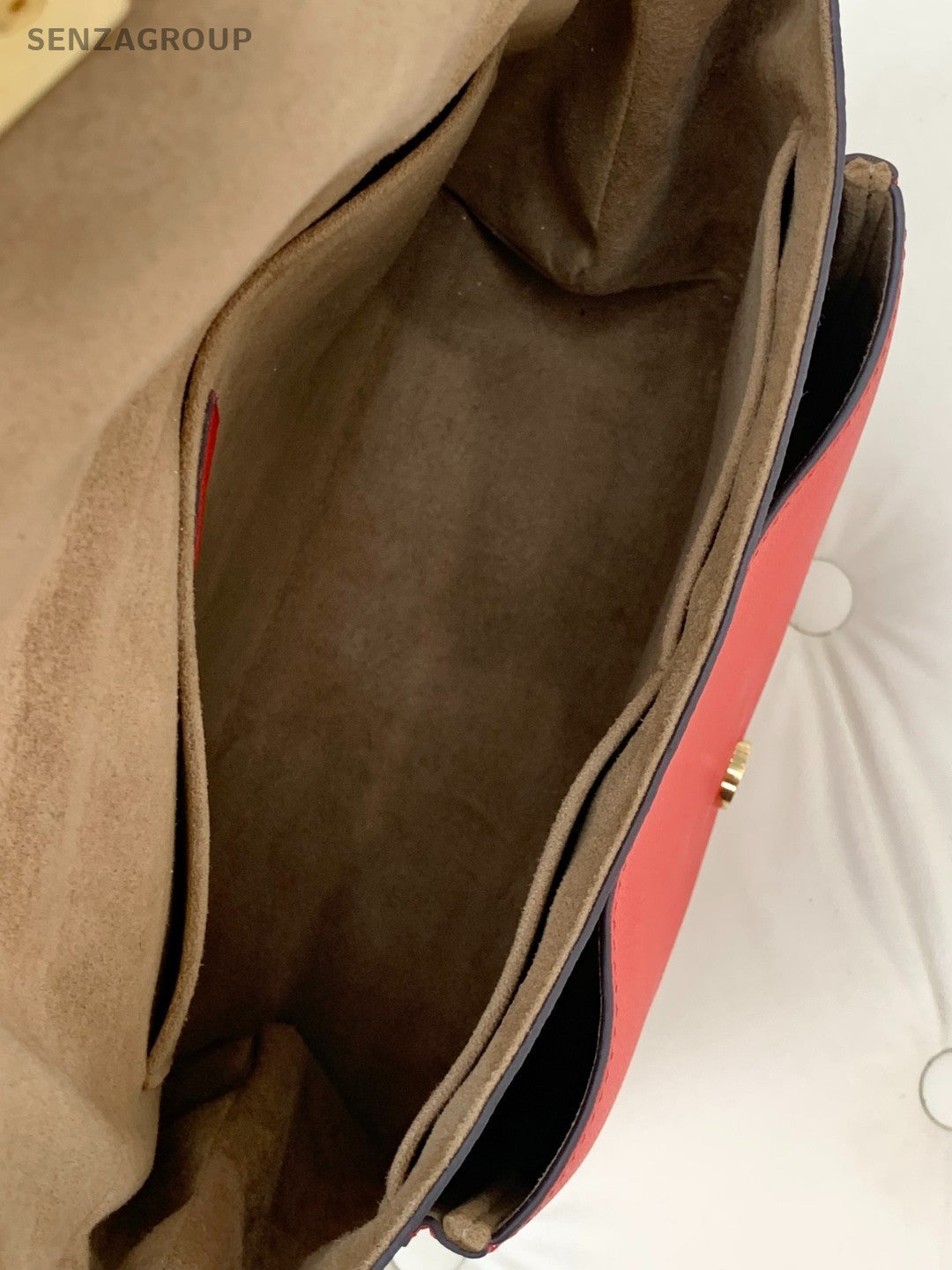 Louis Vuitton MARIGNAN Monogram Top Handle bag Red Women