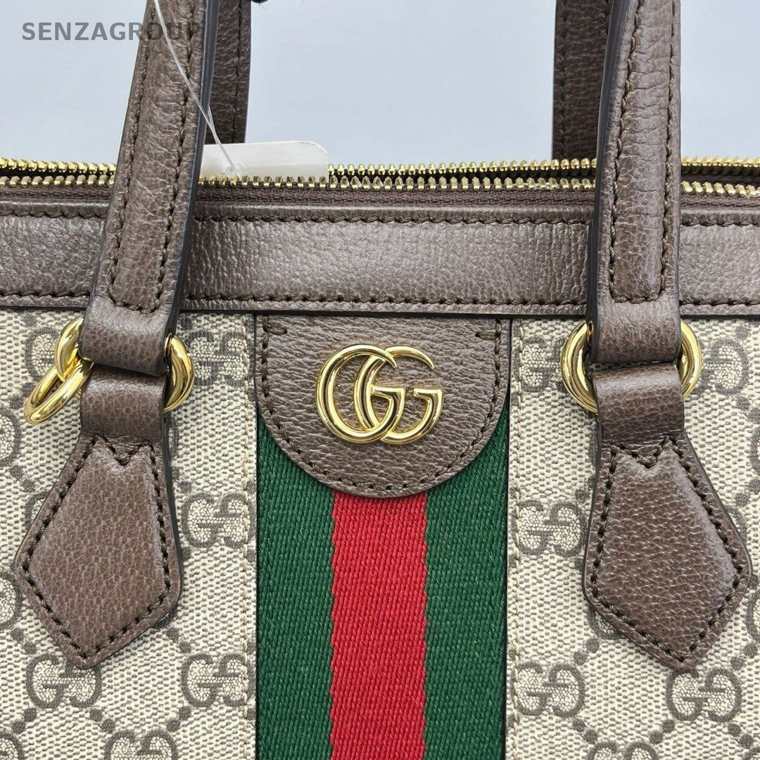 GUCCI Ophidia Monogram Top Handle 2way Shoulder Handbag Women Classic