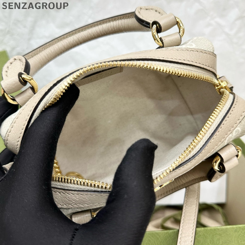 Gucci Ophidia Nano Bag Beige Women's Classic Shoulder Crossbody Bag