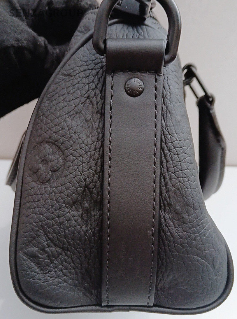 Louis Vuitton Keepall Monogram Handbag Crossbody Black Unisex Adults Classic
