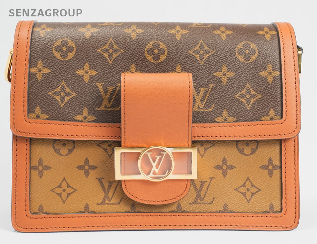 LOUIS VUITTON Monogram Dauphine MM Shoulder Bag M44391 Almost Brand NEW
