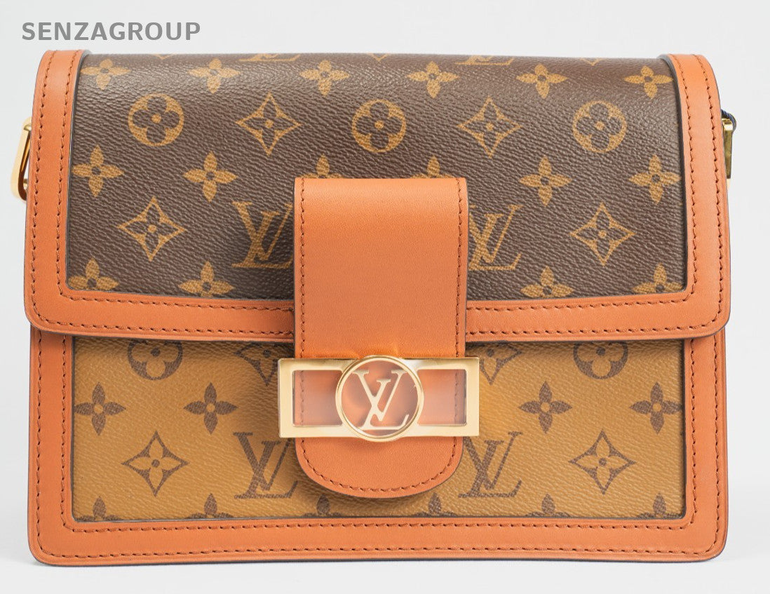 LOUIS VUITTON Monogram Dauphine MM Shoulder Bag M44391 Almost Brand NEW