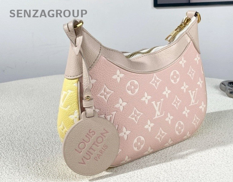 Louis Vuitton bagatelle Monogram  2ways Shoulder Crossbody Bag Women Pink
