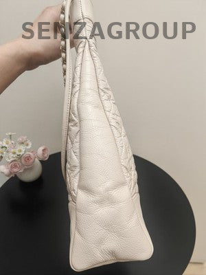Chanel 31 Bag Vertical White Gold Small Chain Shoulder Crossbody Bag Classic