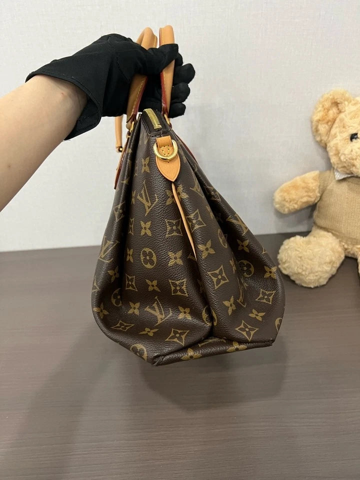 Louis Vuitton Monogram Canvas Rivoli Top Handle Bag For Women