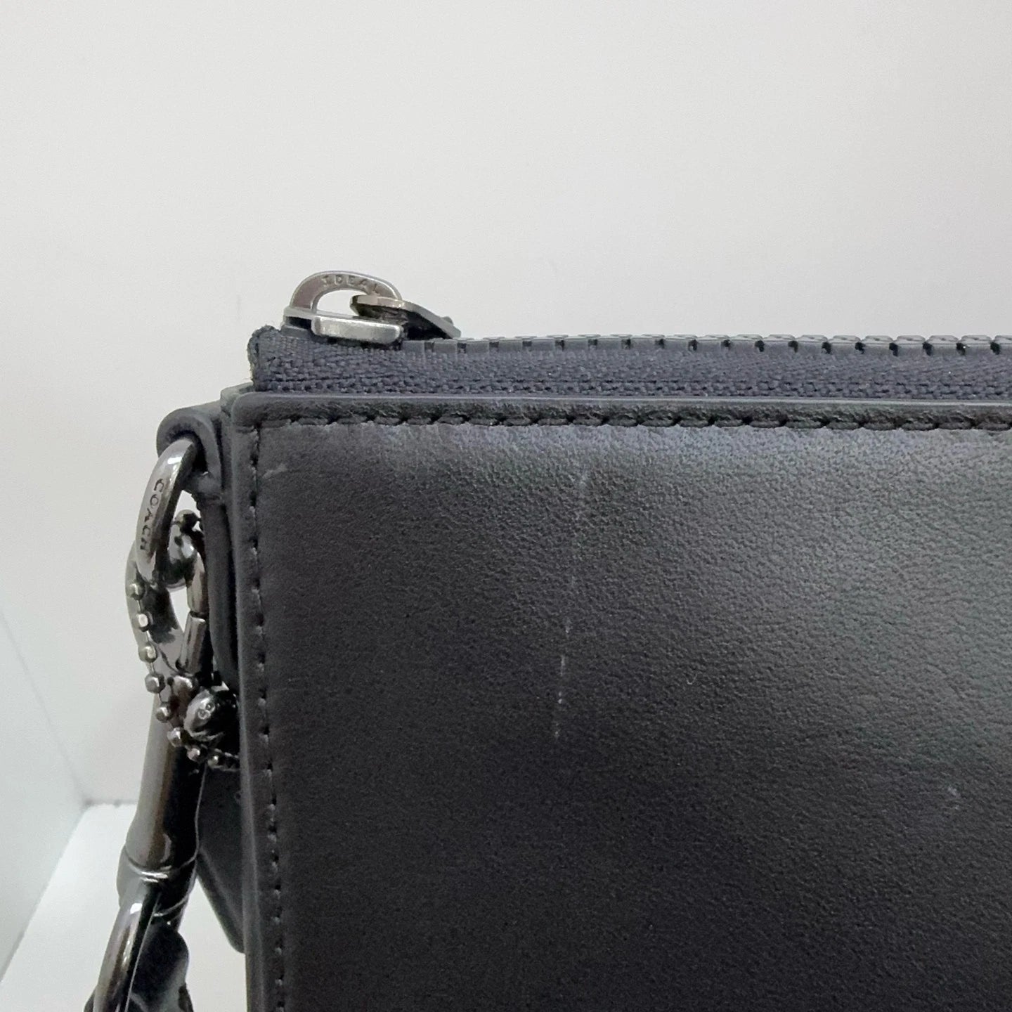 Coach Monogram Canvas Leather Crossbody Shoulder Bag For Women