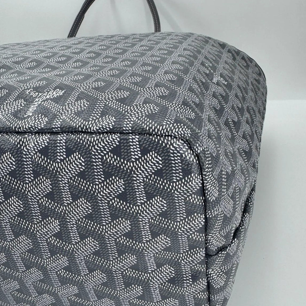 Goyard Artois Mini Gray Canvas Tote Shoulder Handbag For Women
