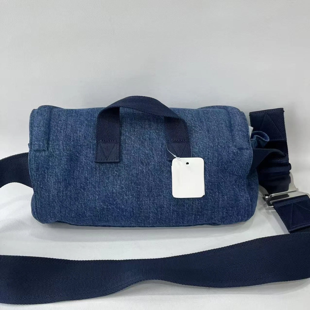 Bottega Veneta BEAK Denim Crossbody Bag For Women