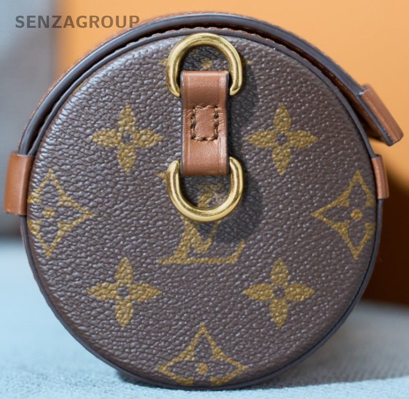 Louis Vuitton Papillon Trunk Monogram Crossbody Brown Gold Used Women Classic