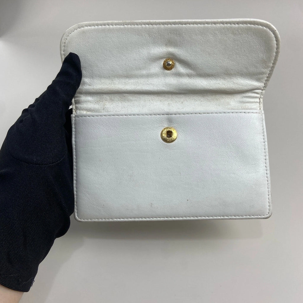 CHANEL Women's Slim Mini Card Wallet Small Purse Pouch