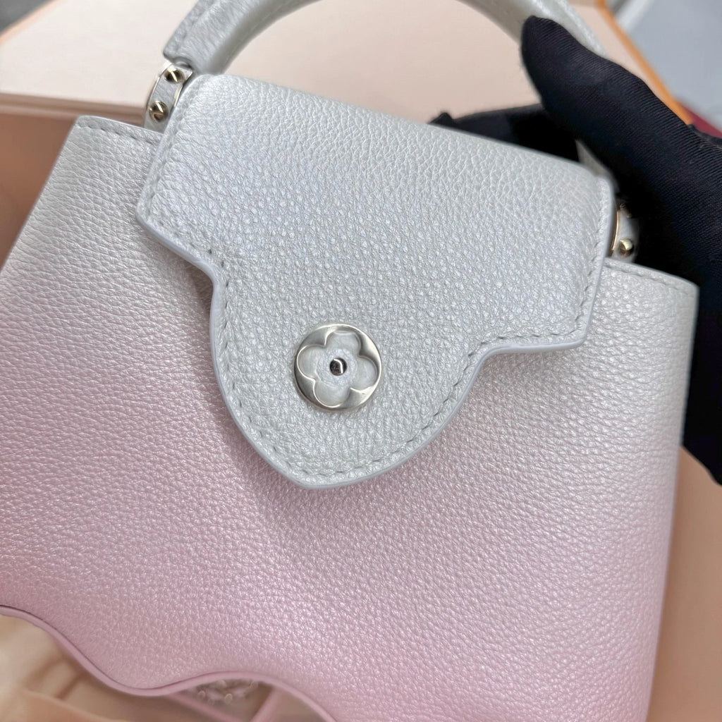 Louis Vuitton Capucines Mini Pink Gradient Bag For Women