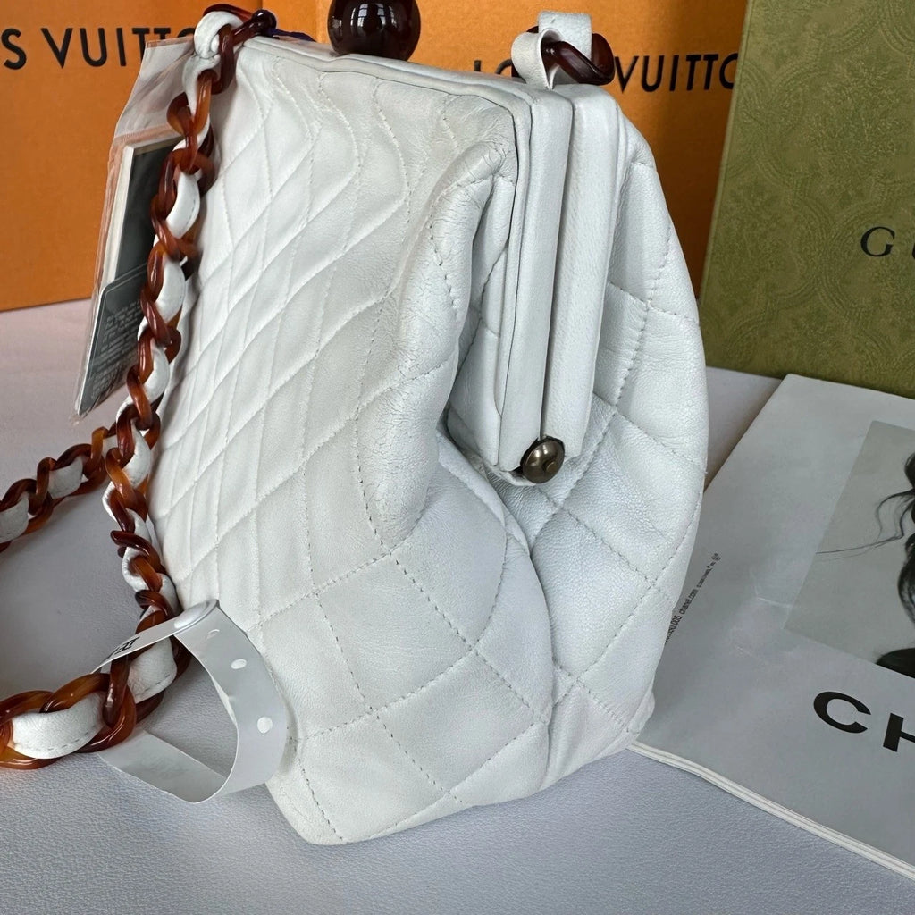 CHANEL Vintage Acrylic Crossbody Bag For Women