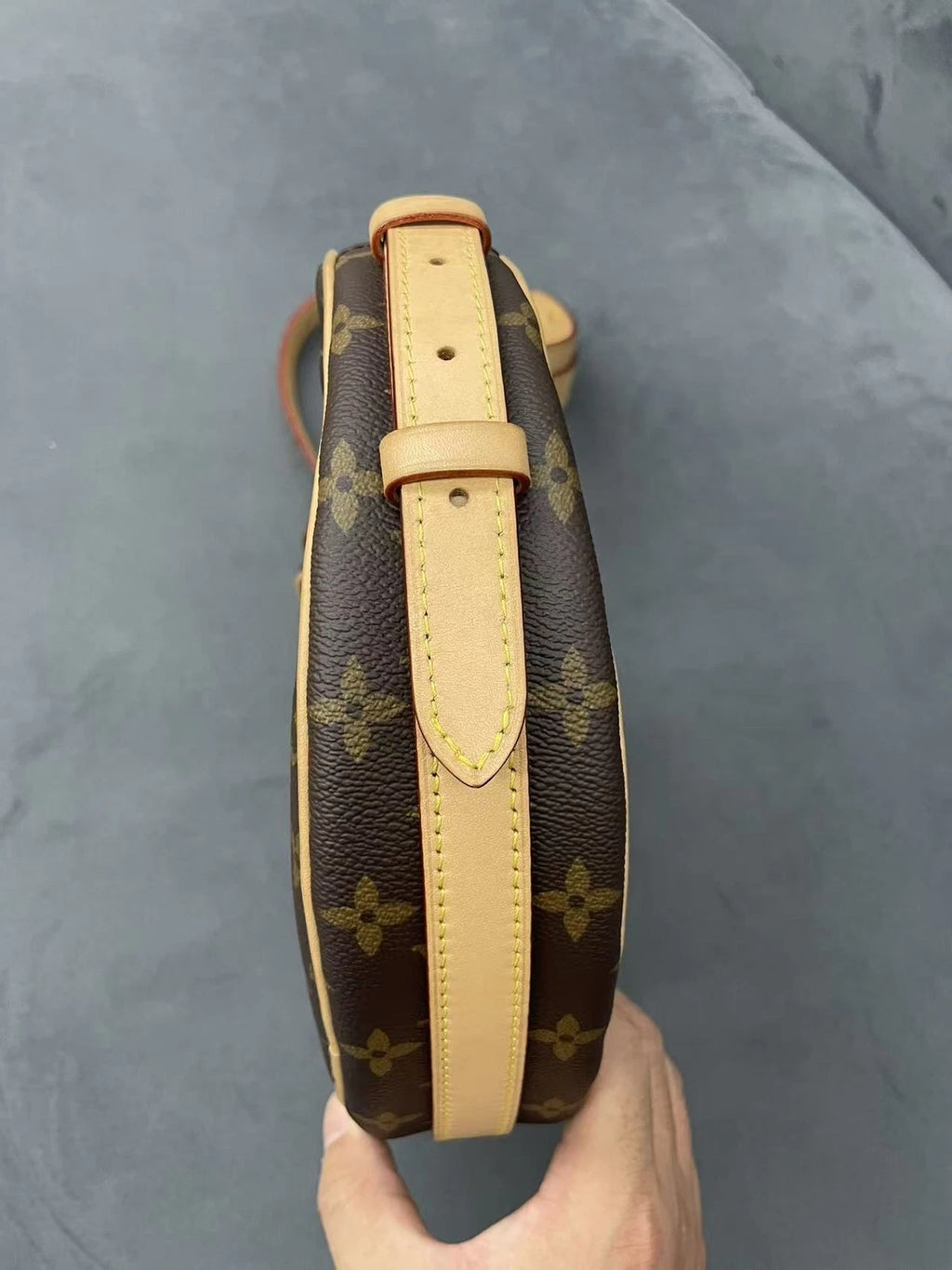 Louis Vuitton Monogram Canvas Pea Crossbody Bag For Women