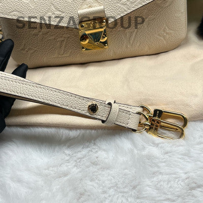Louis Vuitton Monogram Leather Messenger Chain Crossbody Shoulder Bag