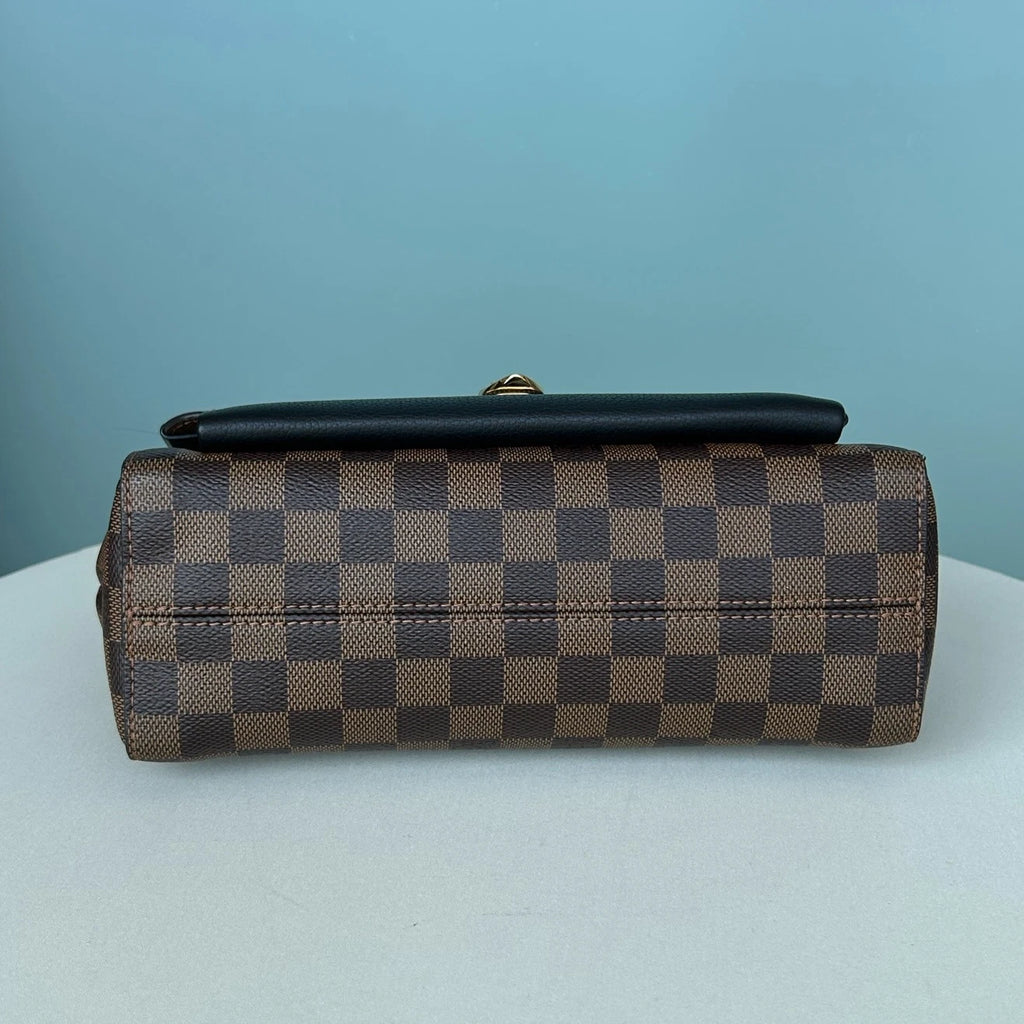 Louis Vuitton Vavin Chain Shoulder Crossbody Brown Black Gold Women Classic