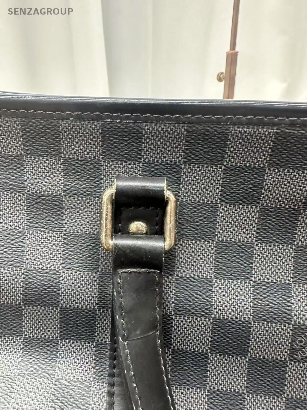 Louis Vuitton Damier Graphite Tadao 2Way Shoulder Business Bag Tote