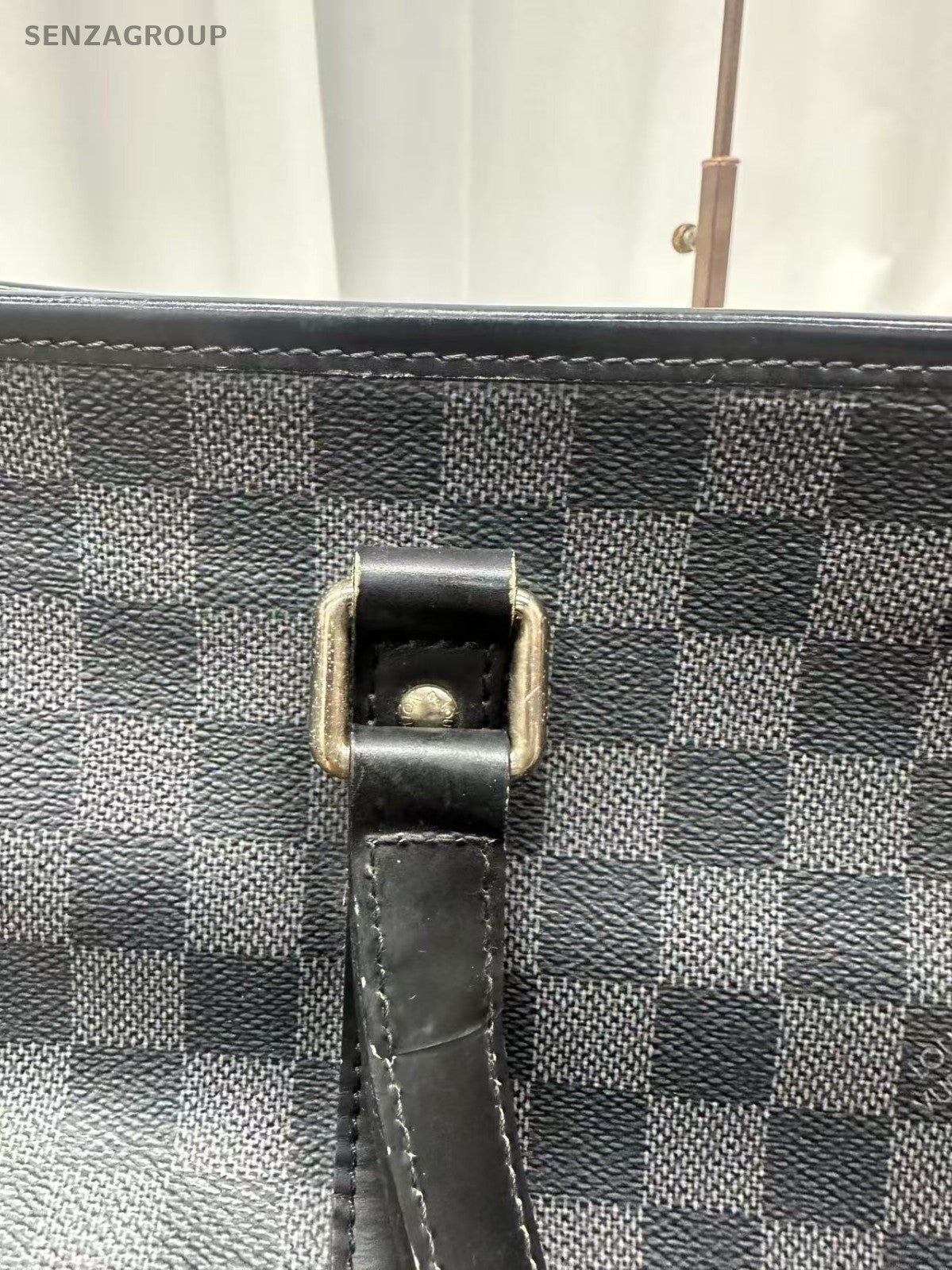 Louis Vuitton Damier Graphite Tadao 2Way Shoulder Business Bag Tote