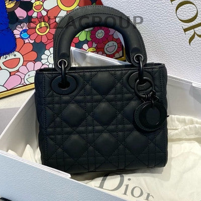 Dior Lady Dior So Black Chain Shoulder Handbag - Classic Women's Bag