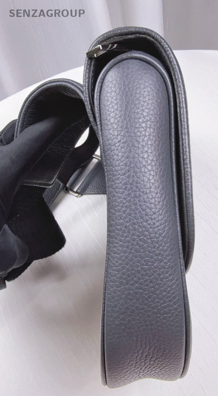 Christian Dior Saddle 1947 Dark Gray Shoulder bag Calfskin