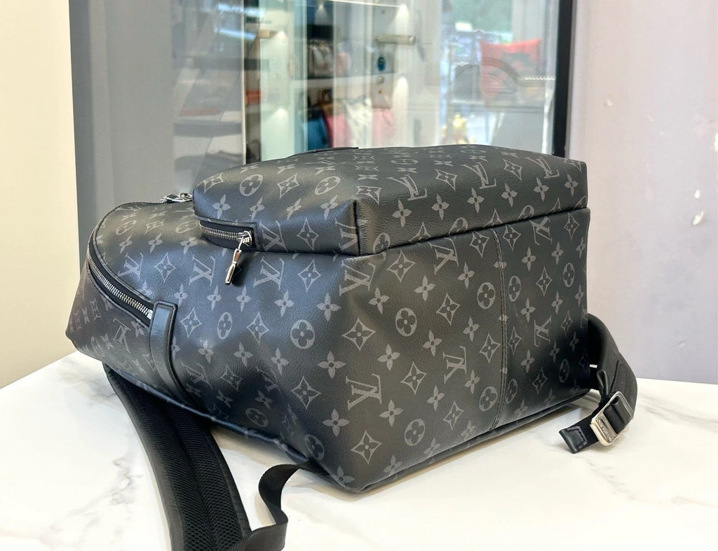 Louis Vuitton Black Canvas Discovery Backpack For Unisex
