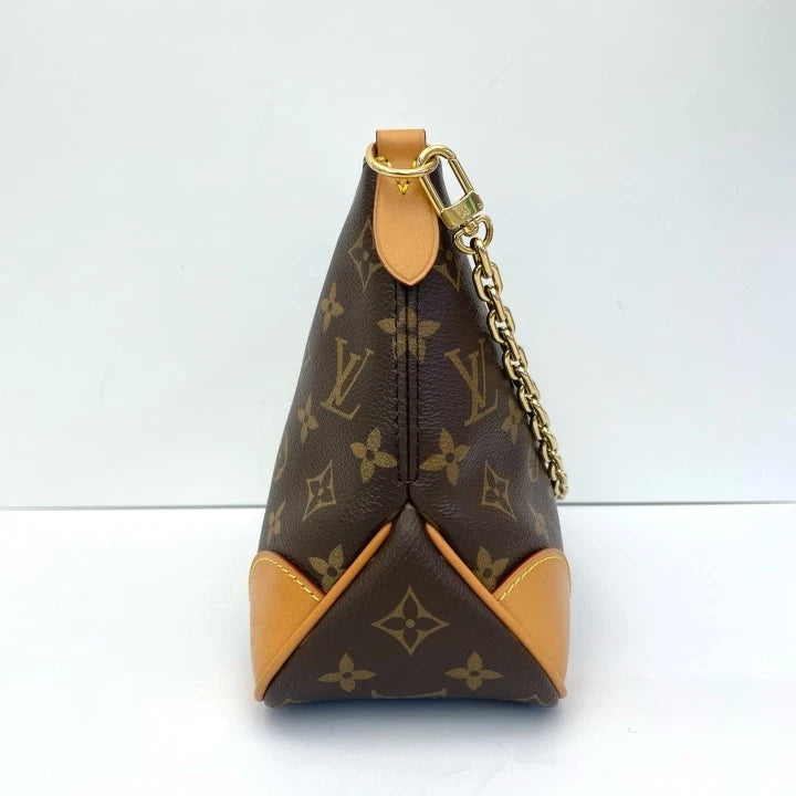 Louis Vuitton Boulogne Canvas Shoulder Bag Crossbody Excellent