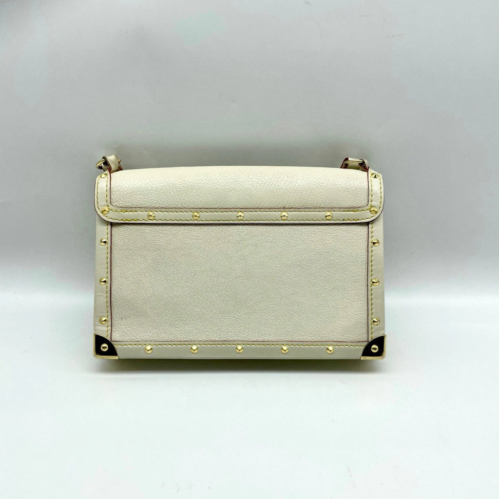 Louis Vuitton Tarantue Suhari Goatskin Rivet Shoulder Bag