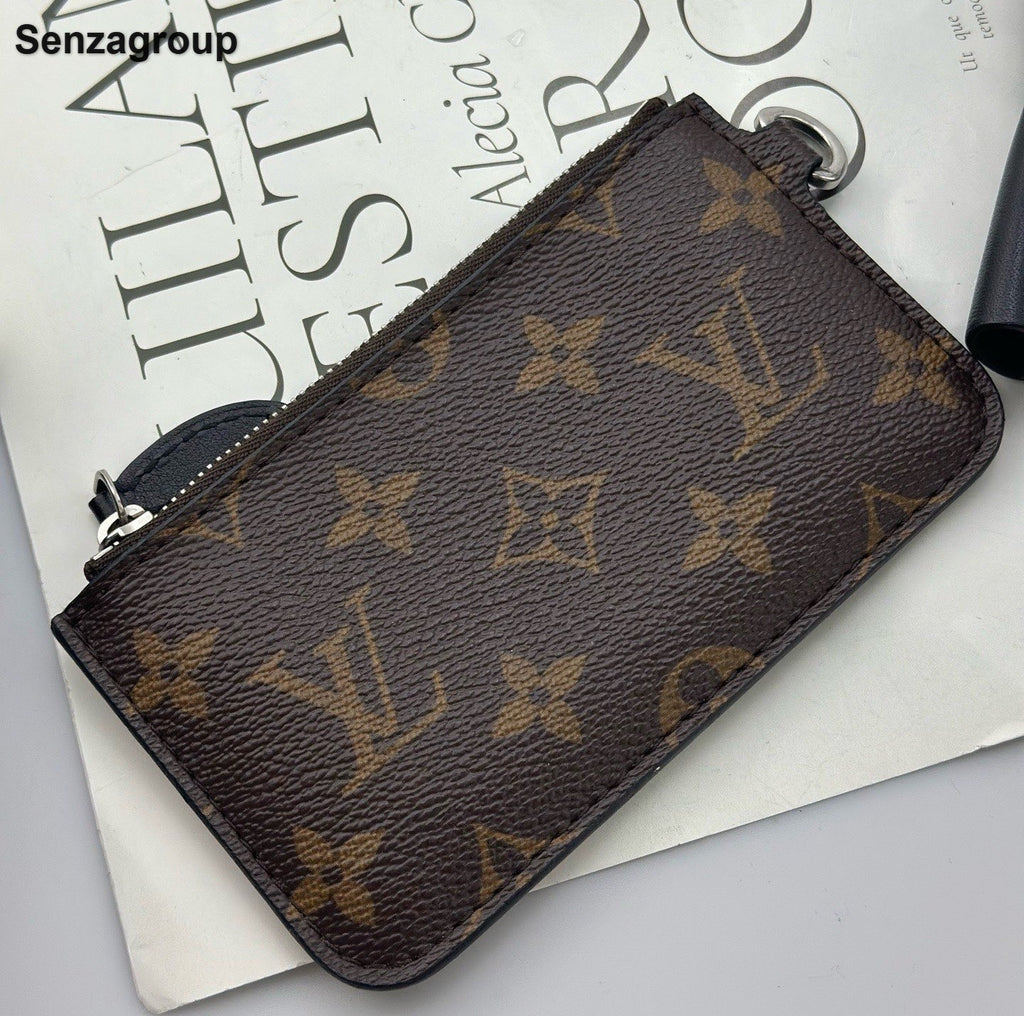 Louis Vuitton Monogram Tassel Bucket Top Handle Bag Brown Silver Women Classic