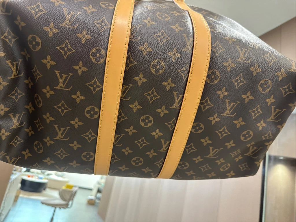 Louis Vuitton Keepall 45 Canvas Travel Shoulder Handbag For Women