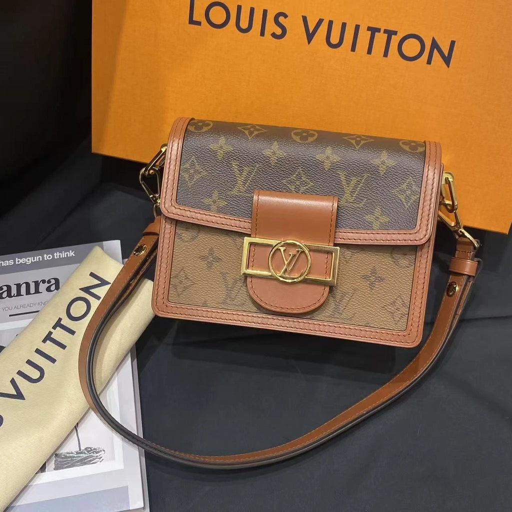 Louis Vuitton Dauphine Small Shoulder Crossbody For Women