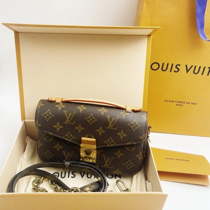Louis Vuitton Pochette Metis East West Monogram Crossbody Bag For Women