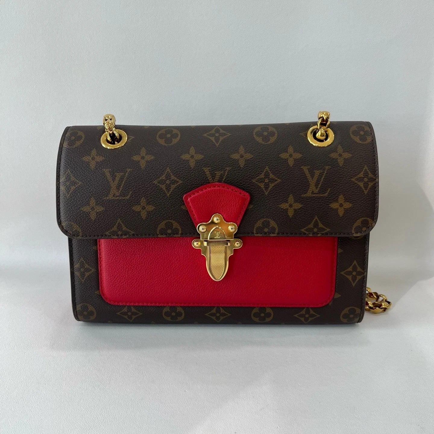 Louis Vuitton Victoria Canvas Handbag For Women