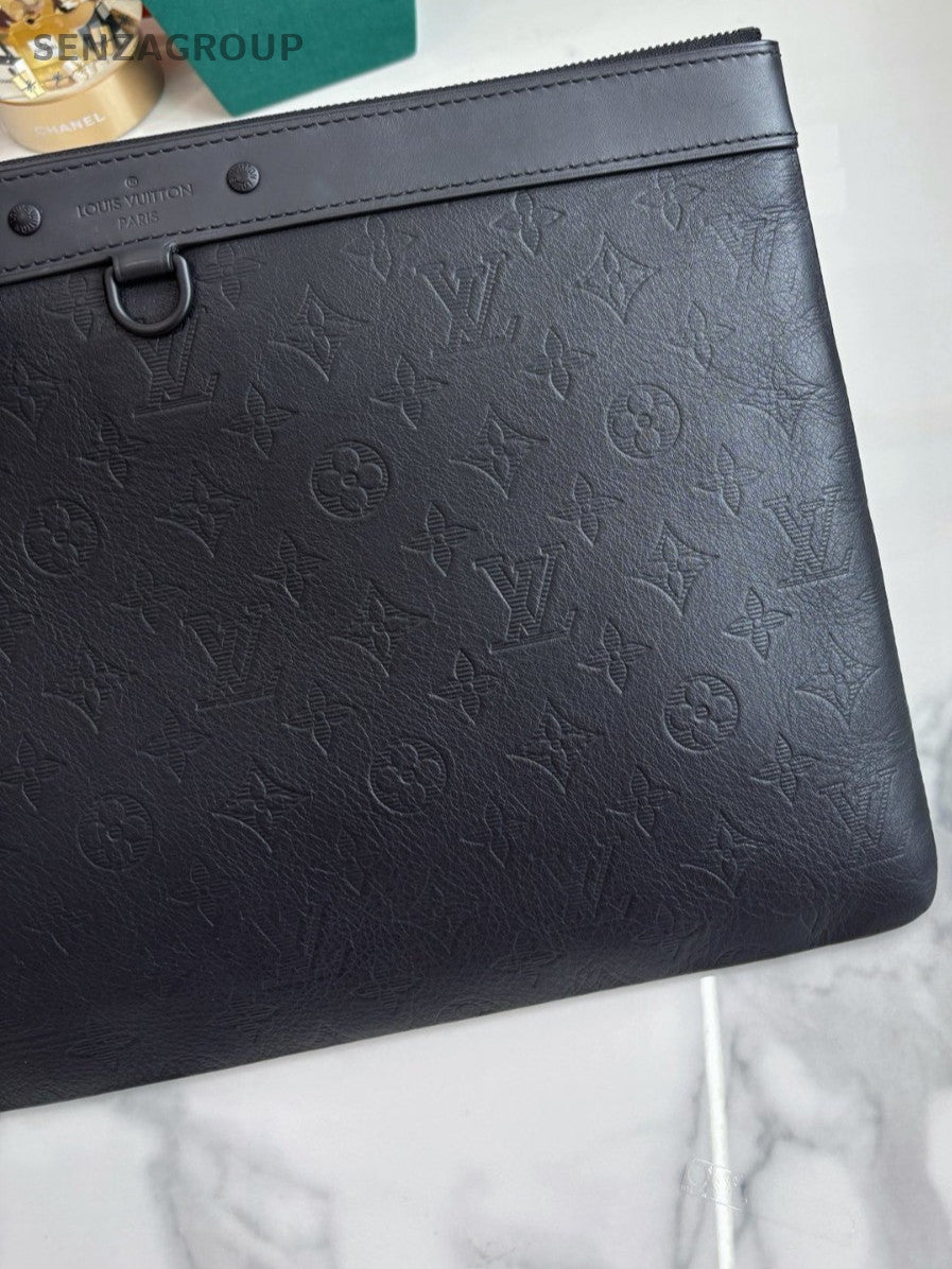 Louis Vuitton Monogram Empreinte Clutch Handbag Calfskin Almost Brand NEW