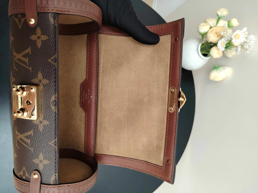 Louis Vuitton Papillon Canvas Shoulder Bag For Women