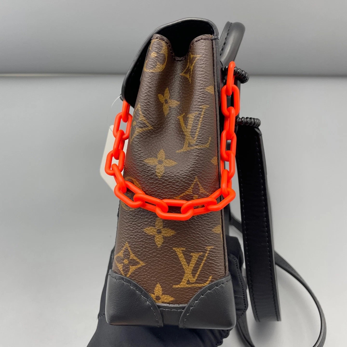 Louis Vuitton Steamer Backpack Monogram Canvas Top Handle Bag Brown Women