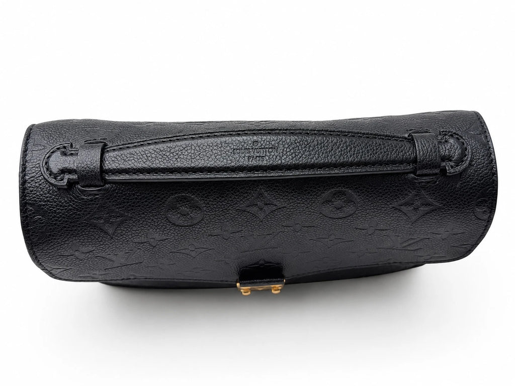 Louis Vuitton Pochette Metis Monogram Empreinte Black Shoulder Bag Crossbody