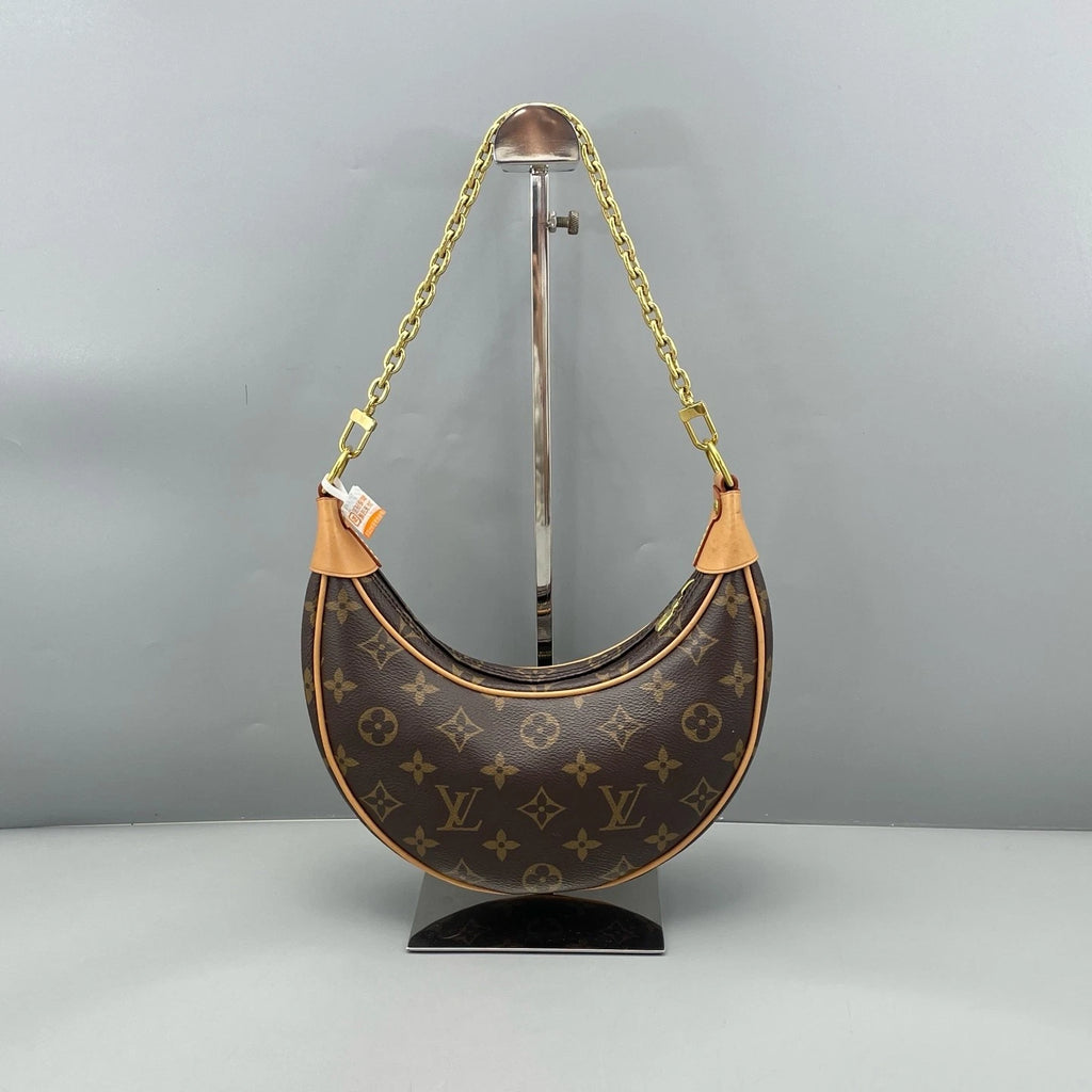 Louis Vuitton Canvas Pea Shoulder Bag For Women