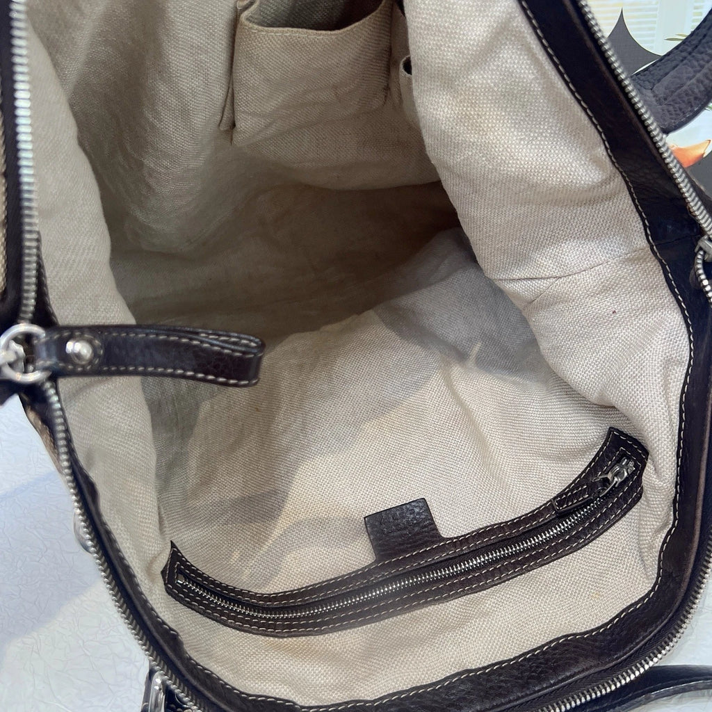 Gucci Vintage Monogram Canvas Shoulder Crossbody For Women