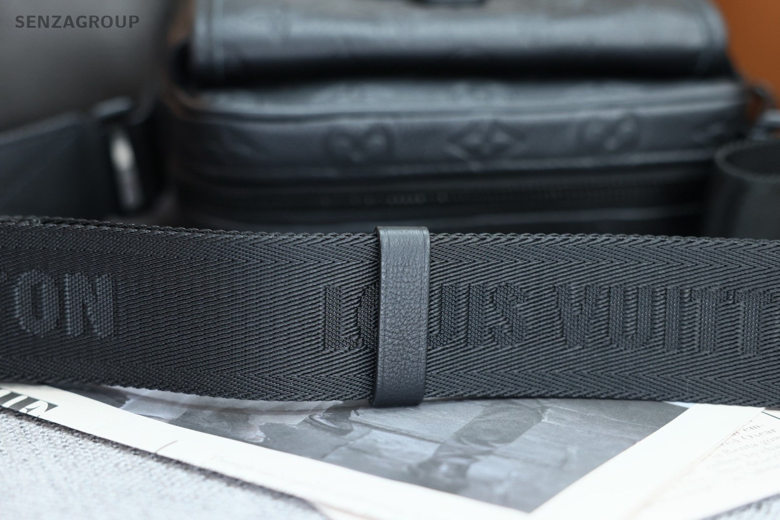Louis Vuitton Getaway Monogram Empreinte Shoulder bag All black Chip Version