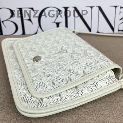 Goyard White Envelope Shoulder Crossbody Bag Classic Women Fashion