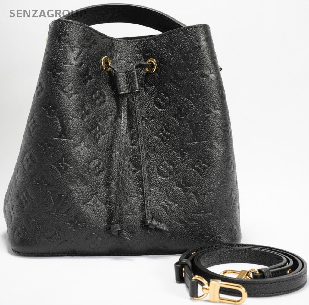 Louis Vuitton M45256 Black Empreinte NéoNoé MM chip version Shoulder Handbag