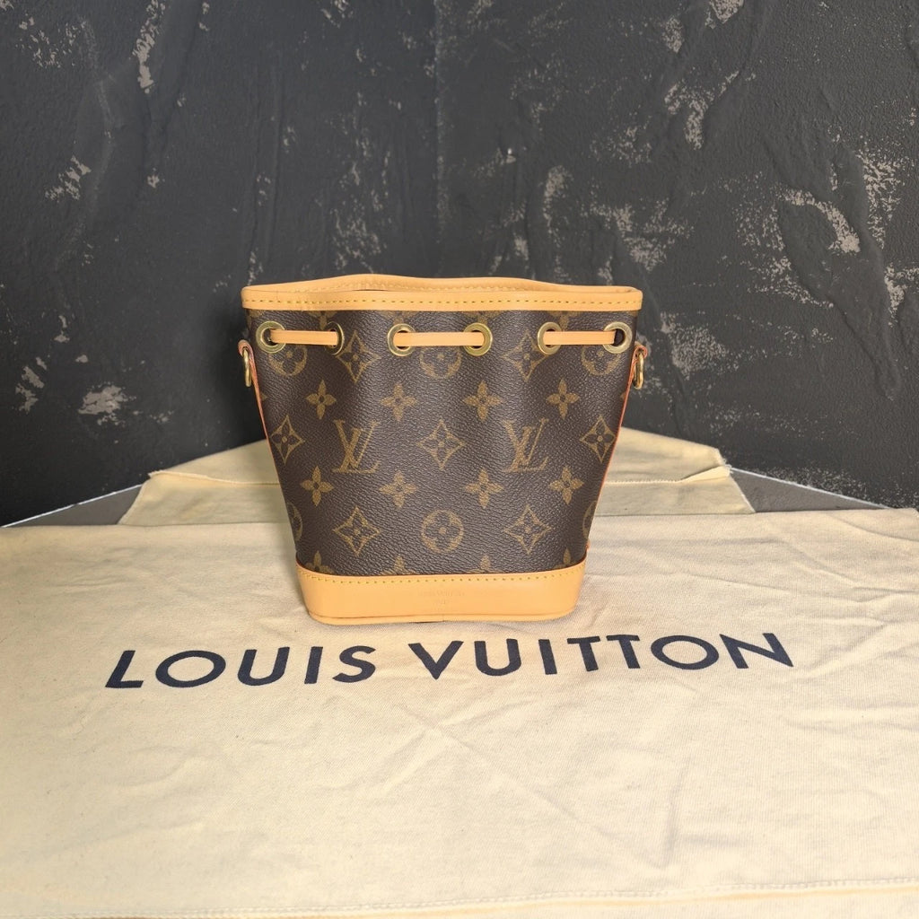 Louis Vuitton Nano Neo Canvas Bucket Crossbody Bag For Women