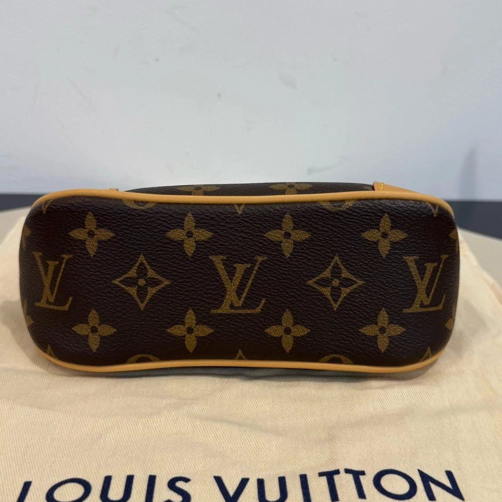 Louis Vuitton Boulogne Monogram Canvas Shoulder Bag Excellent