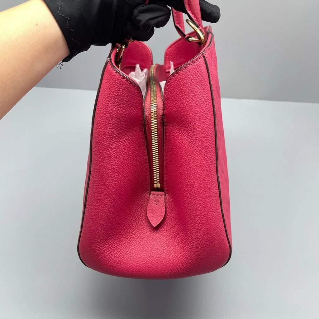 Louis Vuitton Montaigne MM Pink Tote Bag for Women
