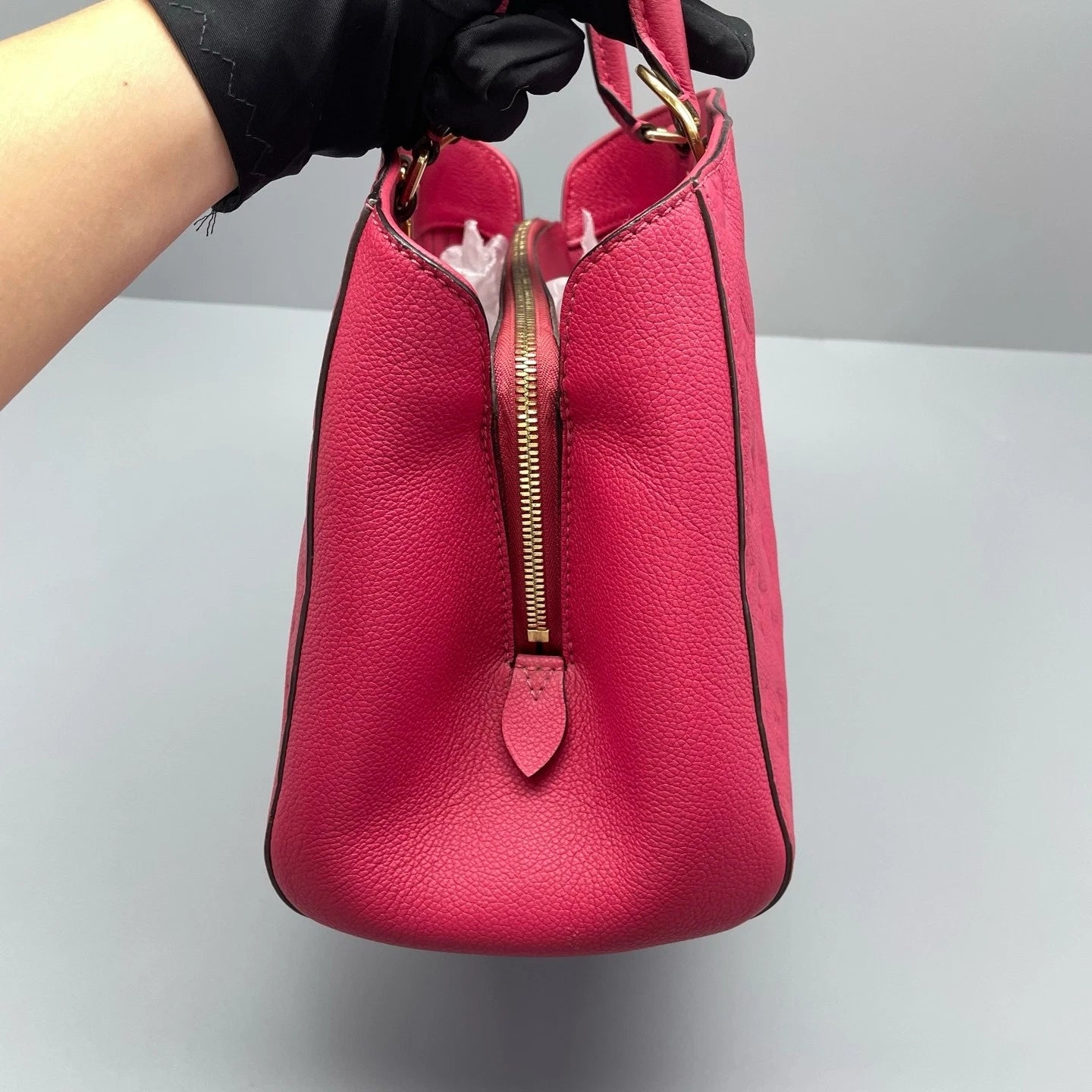 Louis Vuitton Montaigne MM Pink Tote Bag for Women